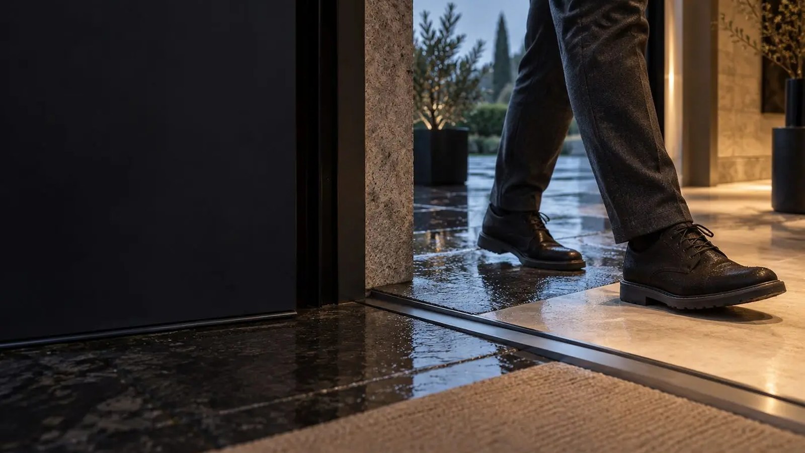 Immagine illustrativa: Scarpe bagnate e pioggia: come gestire l’ingresso di casa